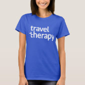 Reistherapie T-shirt Travel Shirten (Voorkant)