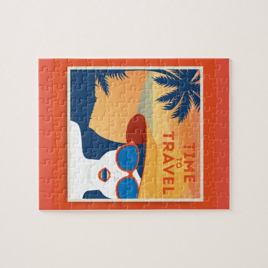 Reistijd Legpuzzel (Horizontaal)