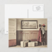 Reistijd - Postkaart - gekleurd (Voorkant / Achterkant)