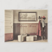 Reistijd - Postkaart - gekleurd (Voorkant)