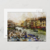  Reistoerisme in Italië Briefkaart (Voorkant / Achterkant)