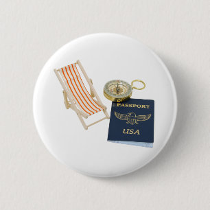 Reisvakantie040309 Ronde Button 5,7 Cm