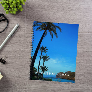 Reisvakantie aangepaste foto notitieboek