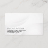 Reisvakantie Locatie Logo Visitekaartje (Achterkant)