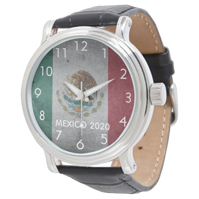 Reisvakantie onder Mexicaanse vlag Horloge (Gekanteld)