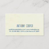 Reisvakantievluchten Visitekaartje (Achterkant)