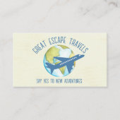 Reisvakantievluchten Visitekaartje (Voorkant)