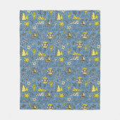 Reisveer Fleece Deken (Voorkant)