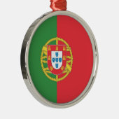Reisversiering - Portugal Metalen Ornament (Rechts)