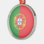 Reisversiering - Portugal Metalen Ornament (Links)