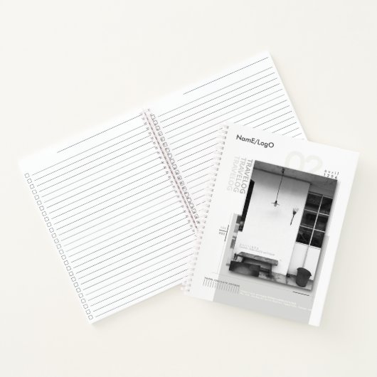 reisverslag_2 spiraal notebook notitieboek (Binnen)