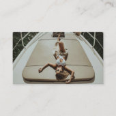 Reisvlogger Influencer Content Creator Foto Visitekaartje (Voorkant)