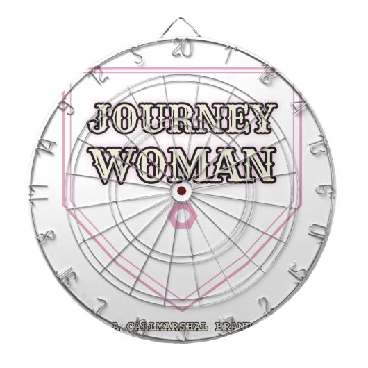 Reisvrouw — Dartbord (Voorkant)