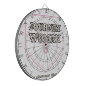 Reisvrouw — Dartbord (Voorkant Links)