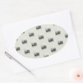 reisweg_3 ovale sticker (Envelop)