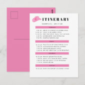 REISWEG BRIEFKAART (Voorkant / Achterkant)