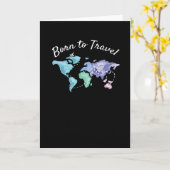 Reiswereld Kaart (Gele Bloem)