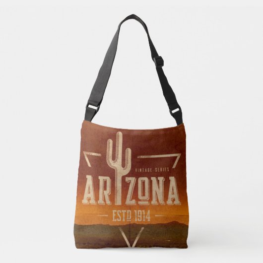 reiszak van Arizona cactus Crossbody Tas (Voorkant)