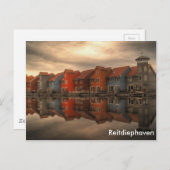 Reitdiephaven, Groningen, Nederland Briefkaart (Voorkant / Achterkant)