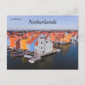 Reitdiephaven Groningen Nederland Briefkaart (Voorkant)