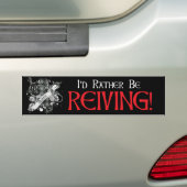 Reiver in plaats van te plassen - Reiver in Tartan Bumpersticker (Op auto)