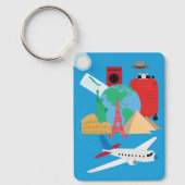 Reizen_02 Sleutelhanger (Voorkant)