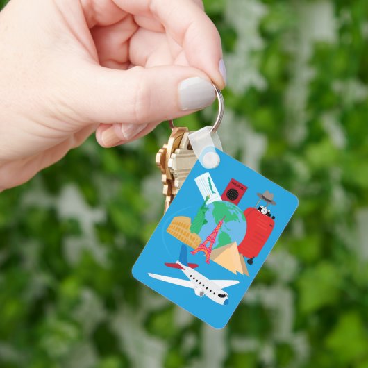 Reizen_02 Sleutelhanger (Hand)