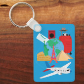 Reizen_02 Sleutelhanger (Voorkant)
