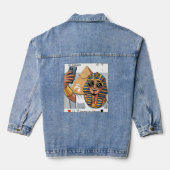 Reizen als een Farao   Denim Jacket (Achterkant)