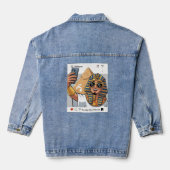 Reizen als een Farao Denim Jacket (Achterkant)