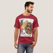Reizen als een Farao T-shirt (Voorkant volledig)