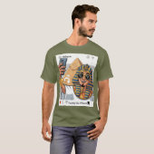 Reizen als een Farao T-shirt (Voorkant volledig)