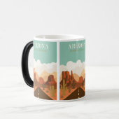 Reizen Arizona Grand Canyon Verenigde Staten Magische Mok (Voorkant links)