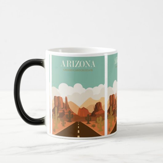 Reizen Arizona Grand Canyon Verenigde Staten Magische Mok (Links)