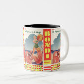 Reizen  Australië Bondi Beach Tweekleurige Koffiemok (Voorkant rechts)