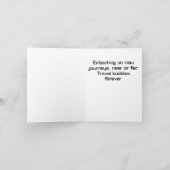 Reizen avonturen samen kaart (Binnen)