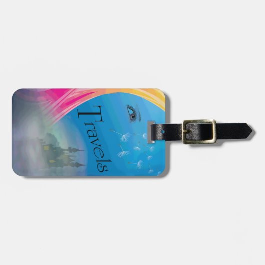 Reizen - Bagagelabel (Voorkant horizontaal)