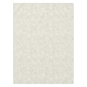 Reizen Beige paspoortstempel met patroon Tafelkleed (Voorkant)