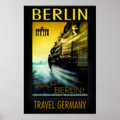 Reizen Berlijn-Duitsland Poster (Voorkant)
