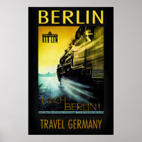 Reizen Berlijn-Duitsland Poster
