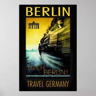 Reizen Berlijn-Duitsland Poster