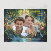 Reizen Bestemming Landschappen van Onze Wereld Aankondigingskaart (Voorkant)