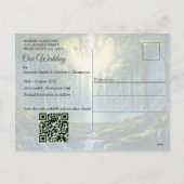 Reizen Bestemming Landschappen van Onze Wereld Feestdagenkaart (Achterkant)