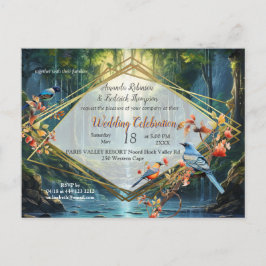 Reizen Bestemming Landschappen van Onze Wereld Feestdagenkaart