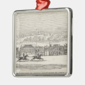 Reizen bij tarwevlot: Kol. Thompson's "Hamlet" Metalen Ornament (Links)