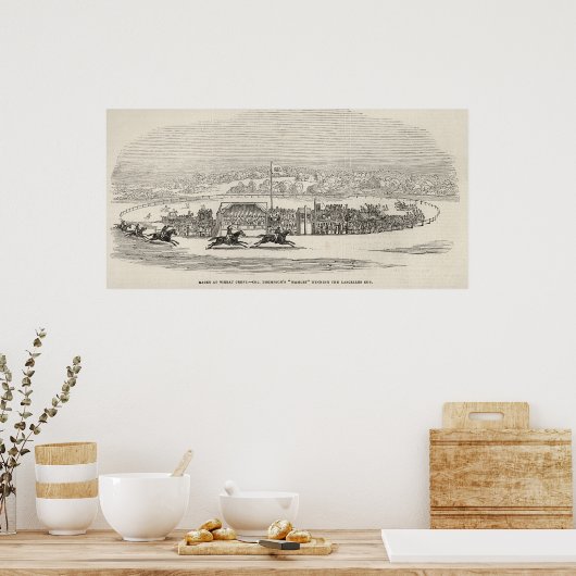 Reizen bij Wheat Croft: kolonel Thompson's 'Hamlet Poster (Keuken)