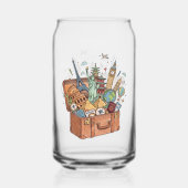 Reizen Blikvorm Glas (Achterkant)