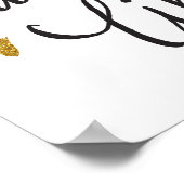 "Reizen brengt macht en liefde terug in je leven!" Poster (Hoek)