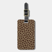 Reizen Bruine Beige Giraffe Dier Geometrische Prin