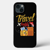 Reizen Buddy Reizen Vakantie Reiziger Case-Mate iPhone Case (Achterkant)